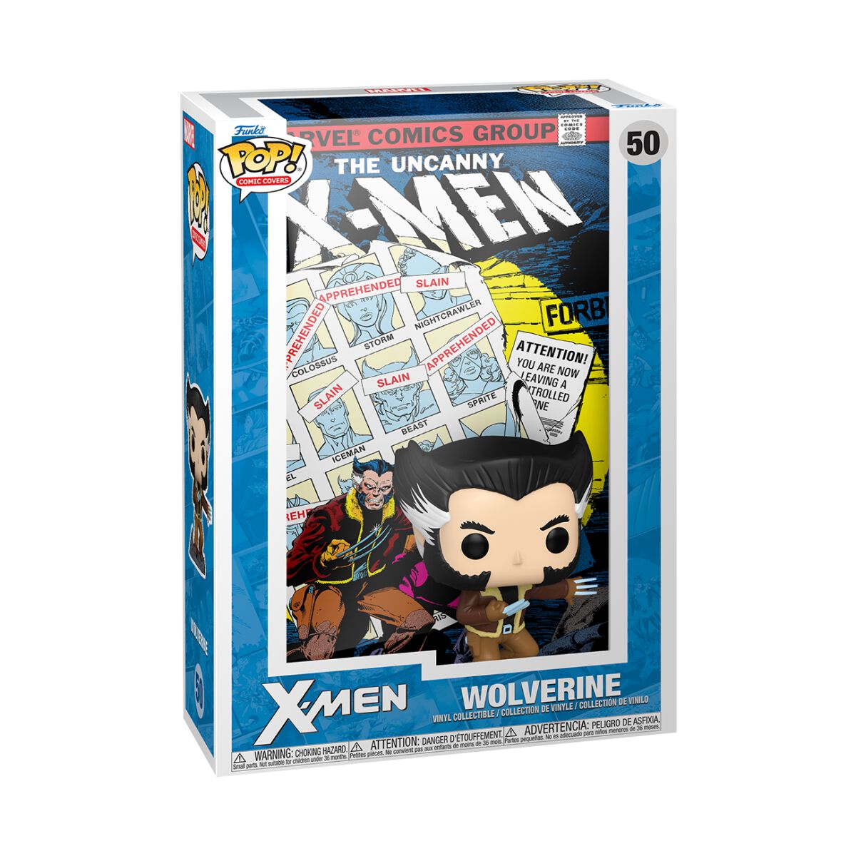 X-Men – Wolverine (Pop! Comic Covers) Vinyl Figur 50 – Funko Pop! Figur – Funko Shop Deutschland – Lizenzierter Fanartikel X-Men – Wolverine (Pop! Comic Covers) Vinyl Figur 50 – Funko Pop! Figur – Funko Shop Deutschland – Lizenzierter Fanartikel