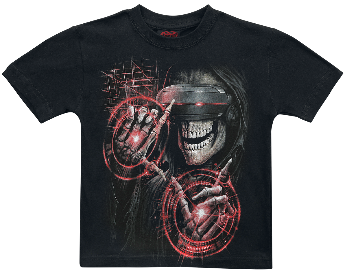 Spiral - Kids - Cyber Death - T-Shirt - schwarz