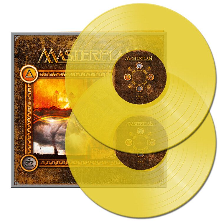 Masterplan (Anniversary Edition) von Masterplan - 2-LP (Coloured, Gatefold, Limited Edition)