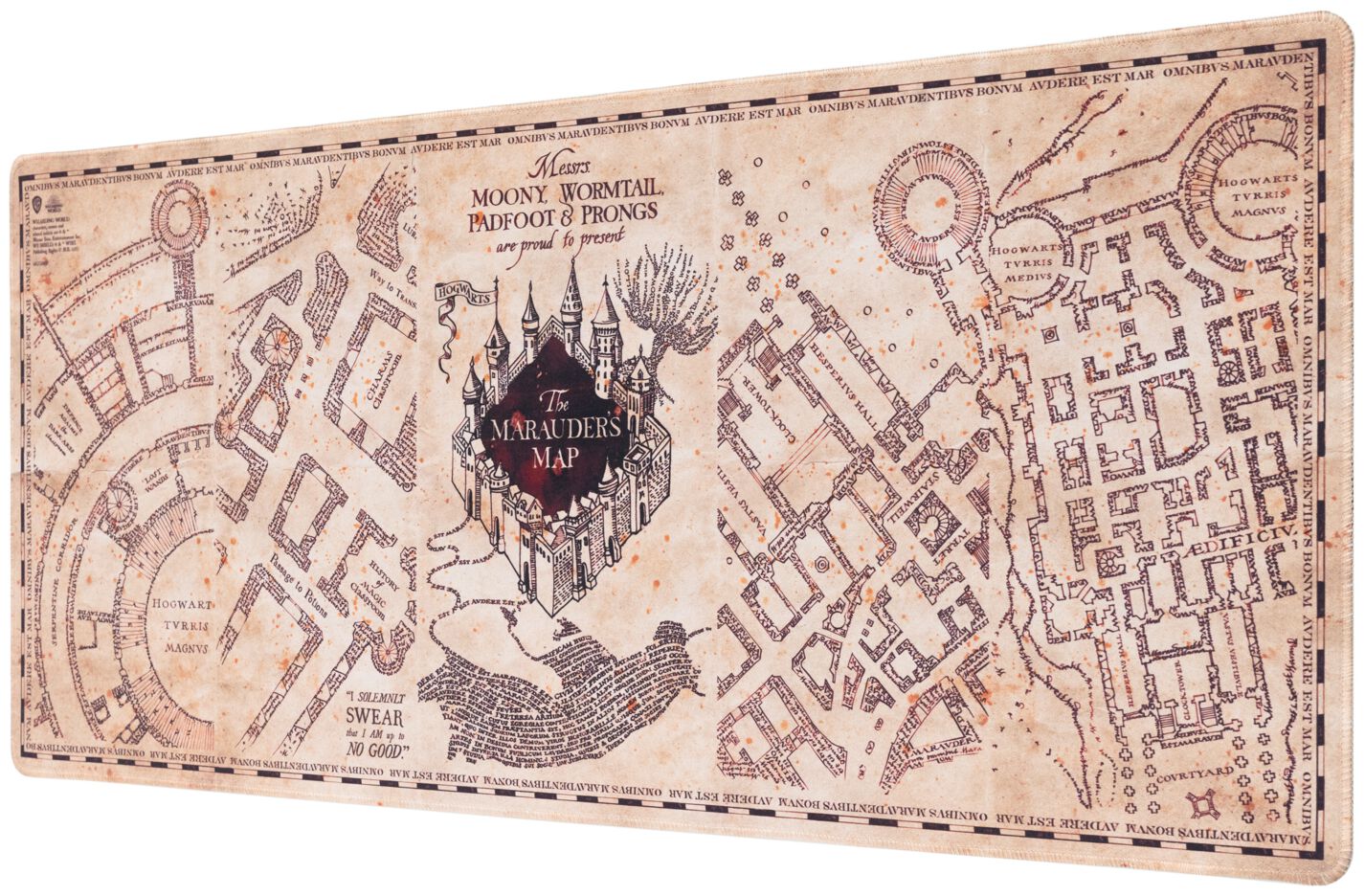 Harry Potter Marauder's map Schreibtischunterlage multicolor