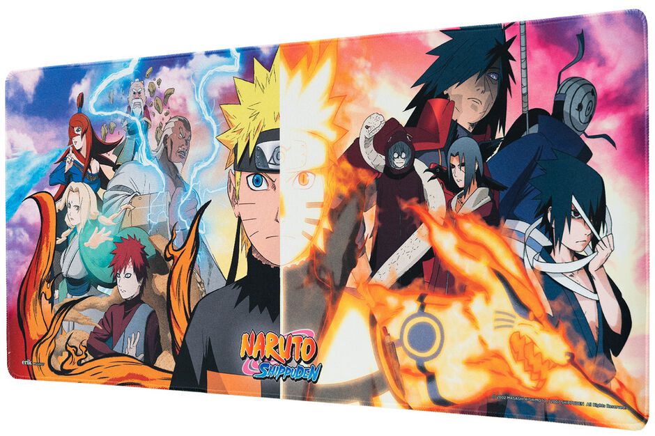 Naruto - Anime Schreibtischunterlage - Shippuden - Characters - multicolor  - Lizenzierter Fanartikel