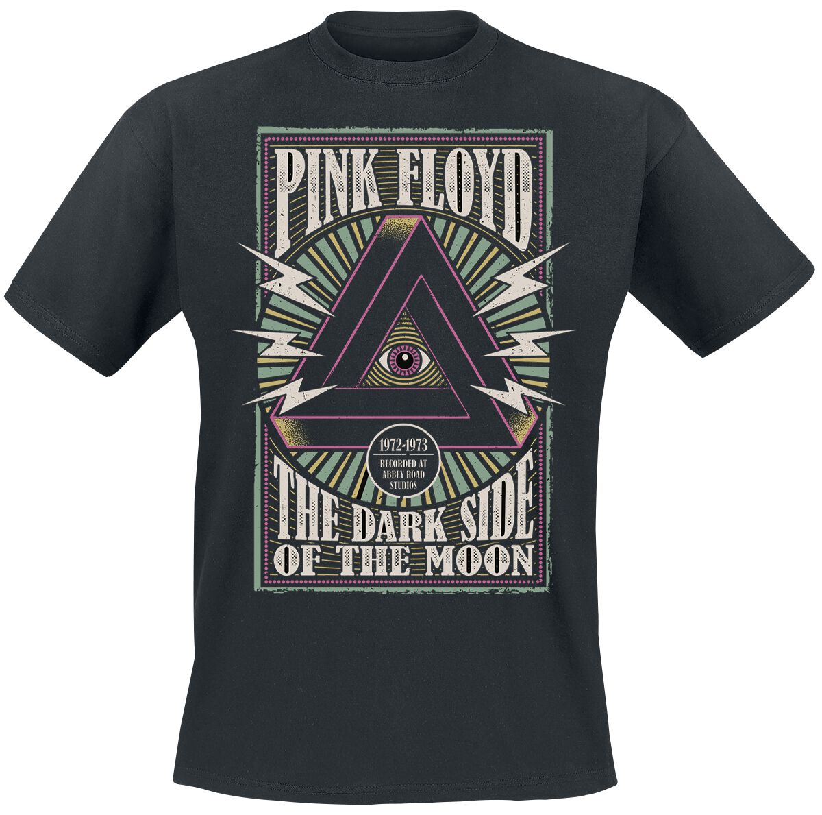 Pink Floyd Arrow Eye T-Shirt schwarz in S