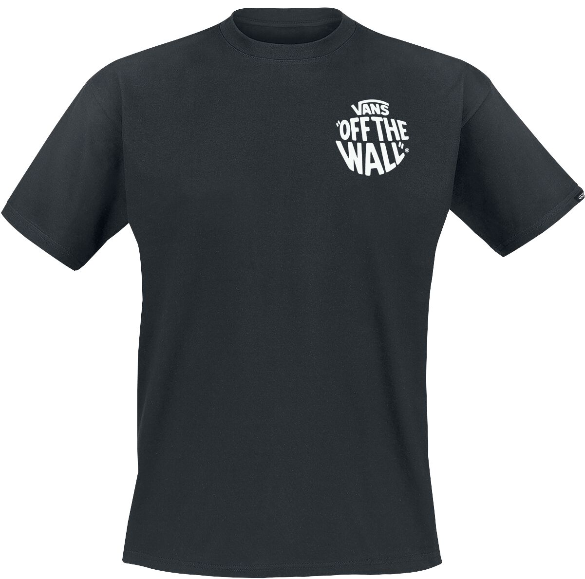 Image of T-Shirt di Vans - VANS Circle Loose Fit T-shirt - S a XXL - Uomo - nero