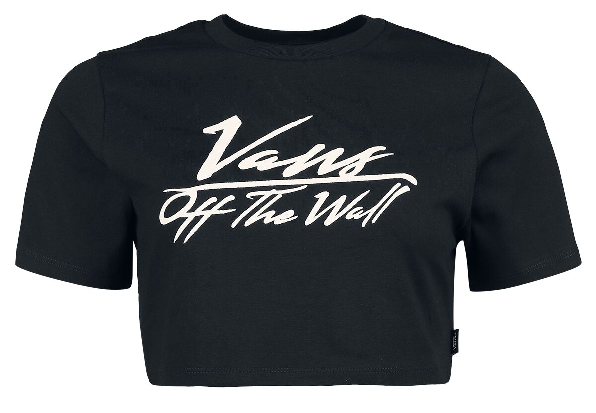 Vans - Go Anywhere Crew Crop II - T-Shirt - schwarz