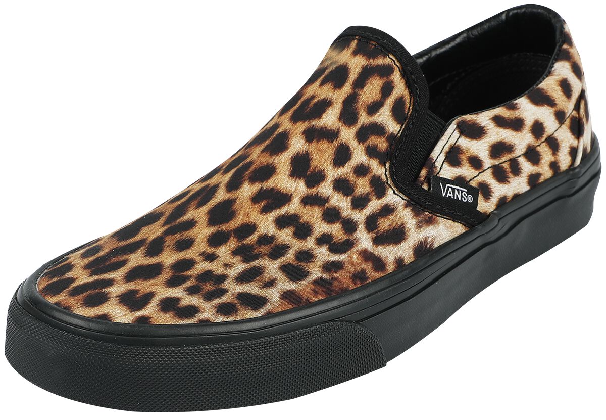 Vans Sneaker - Classic Slip-On 90S Grunge - EU37 bis EU41 - für Damen - Größe EU40 - schwarz/leo