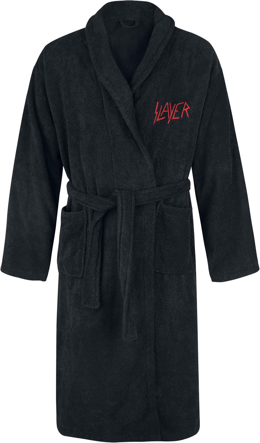 Slayer - Logo - Bademantel - schwarz - EMP Exklusiv!