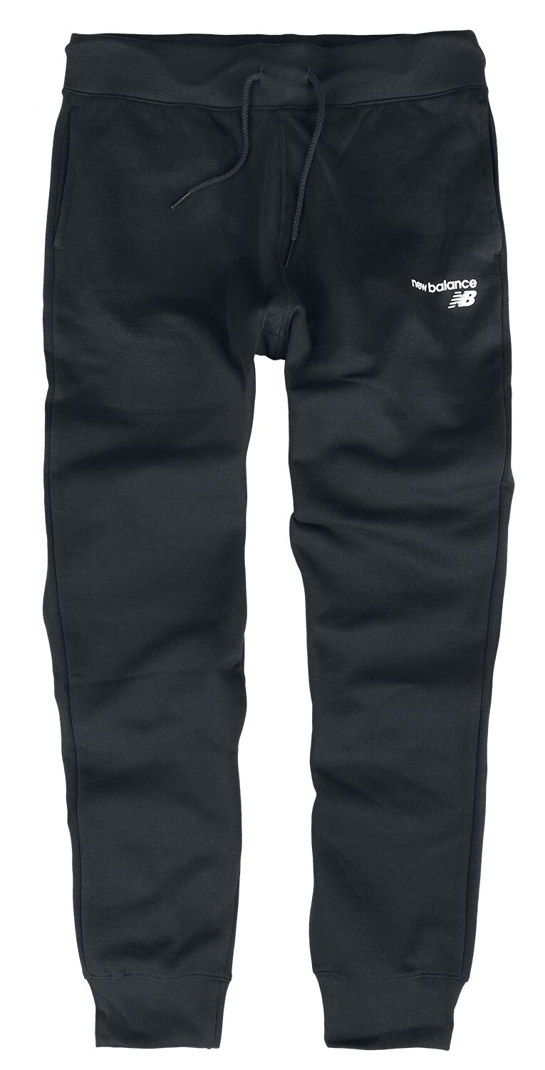 Levně New Balance Flisové kalhoty NB Classic Core Tepláky černá
