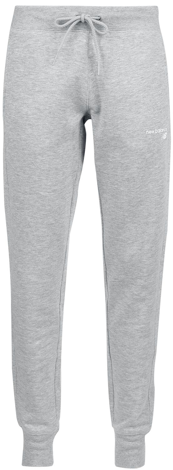 Levně New Balance Flisové kalhoty NB Classic Core Dámské tepláky šedá