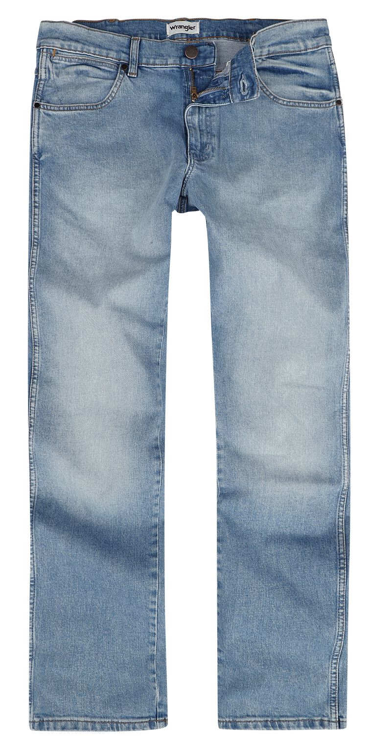 Wrangler Jeans - River Clever - W30L32 bis W38L34 - für Männer - Größe W33L34 - blau