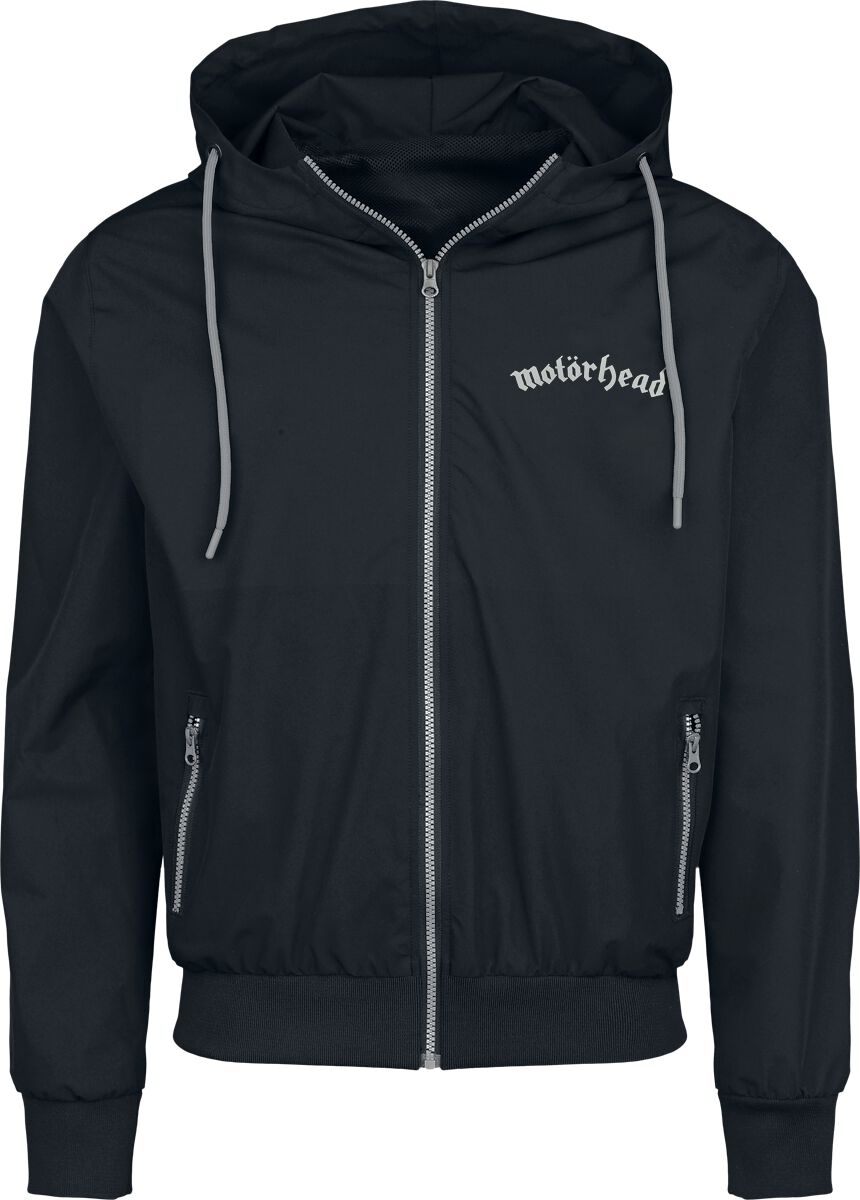 Motörhead Windbreaker - Logo - S bis 5XL - für Männer - Größe 4XL - schwarz  - EMP exklusives Merchandise!