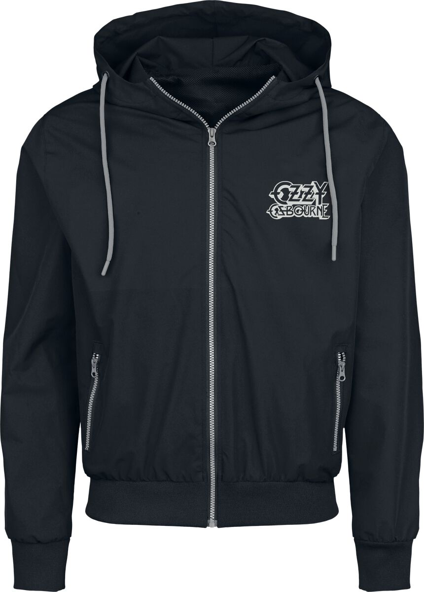 Ozzy Osbourne Windbreaker - Logo - S bis 5XL - für Männer - Größe XL - schwarz  - EMP exklusives Merchandise!