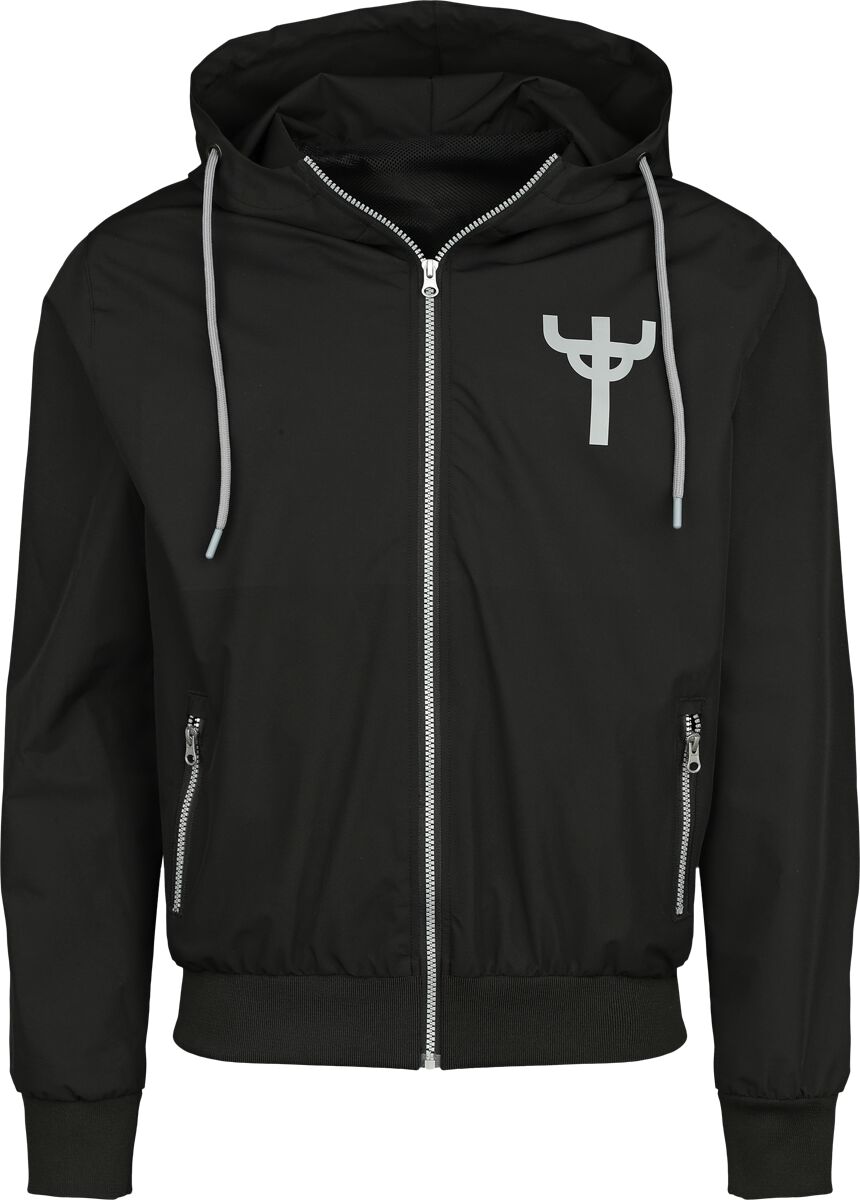 Judas Priest Windbreaker - Logo - S bis 5XL - für Männer - Größe 5XL - schwarz  - EMP exklusives Merchandise!