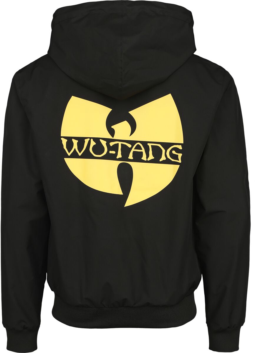 Wu-Tang Clan Logo Windbreaker schwarz in S