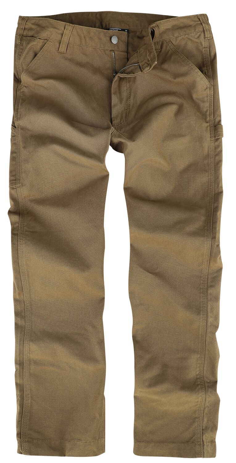 Vintage Industries Stoffhose - Cooper Pants - W32L32 bis W38L32 - für Männer - Größe W32L32 - beige
