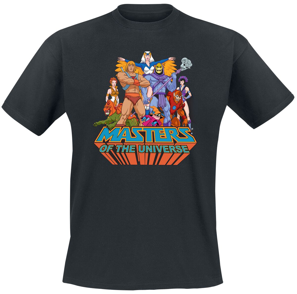 Masters Of The Universe Group T-Shirt schwarz in M