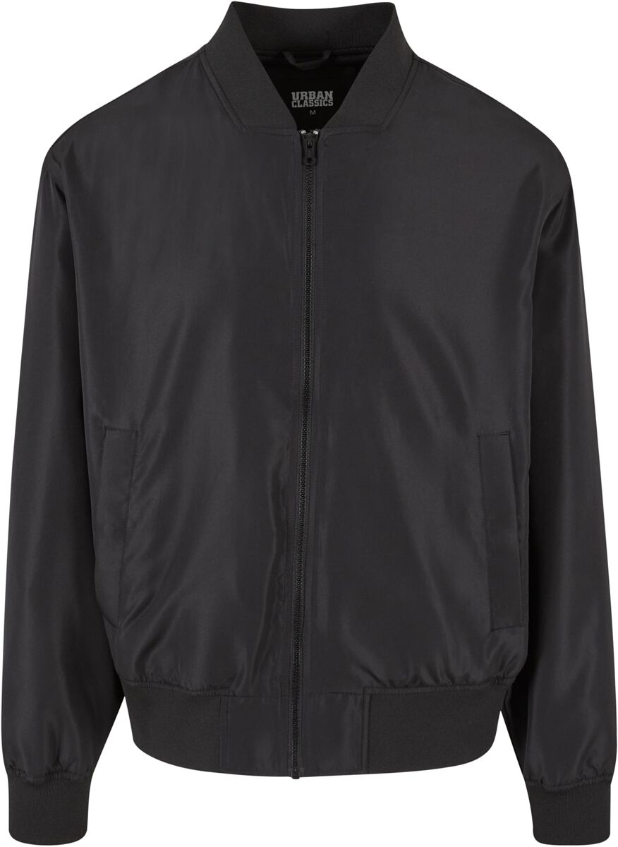Image of Giacca Bomber di Urban Classics - Recycled Bomber Jacket - S a 4XL - Uomo - nero