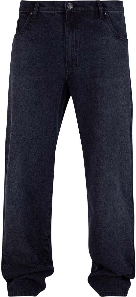 Image of Jeans di Urban Classics - Heavy Ounce Straight Fit Jeans - W30L32 a W34L33 - Uomo - nero