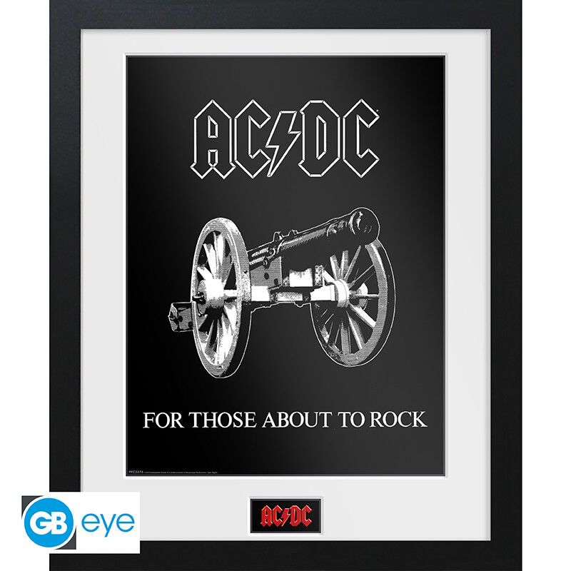 Levně AC/DC For Those About To Rock Zarámovaný obraz standard