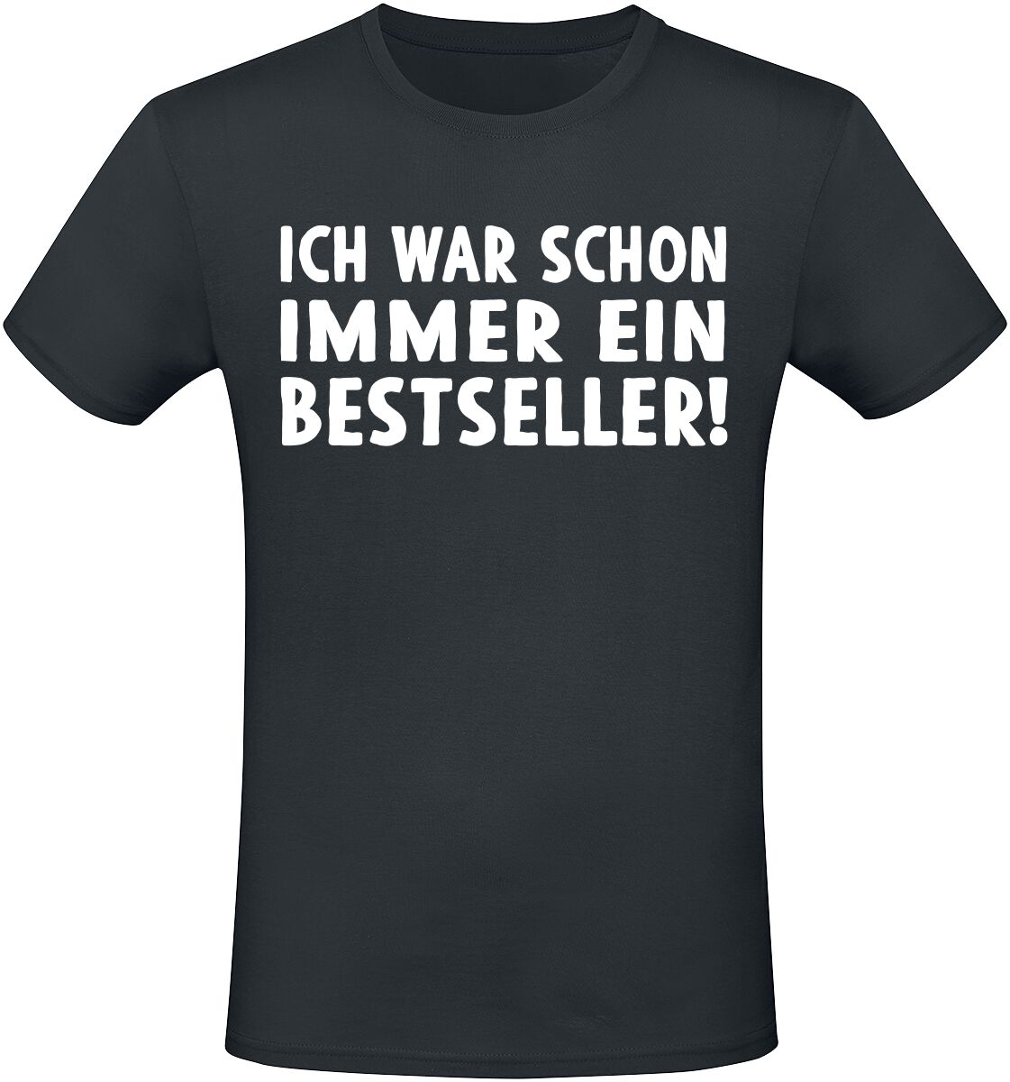 Sprüche T-Shirt - Ich war schon immer ein Bestseller! - M bis 5XL - für Männer - Größe 4XL - schwarz