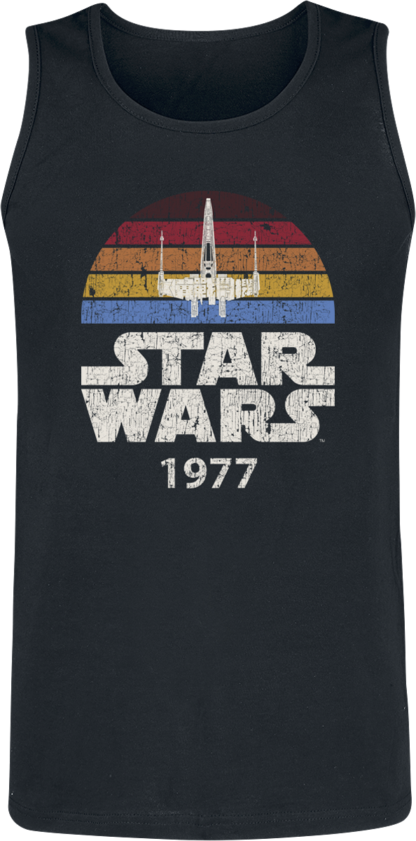 Star Wars - X-Wing 1977 - Tank-Top - schwarz