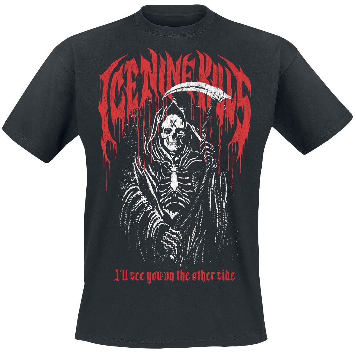 Ice Nine Kills T-Shirt - Other Side - S bis 3XL - für Männer - Größe L - schwarz  - Lizenziertes Merchandise!