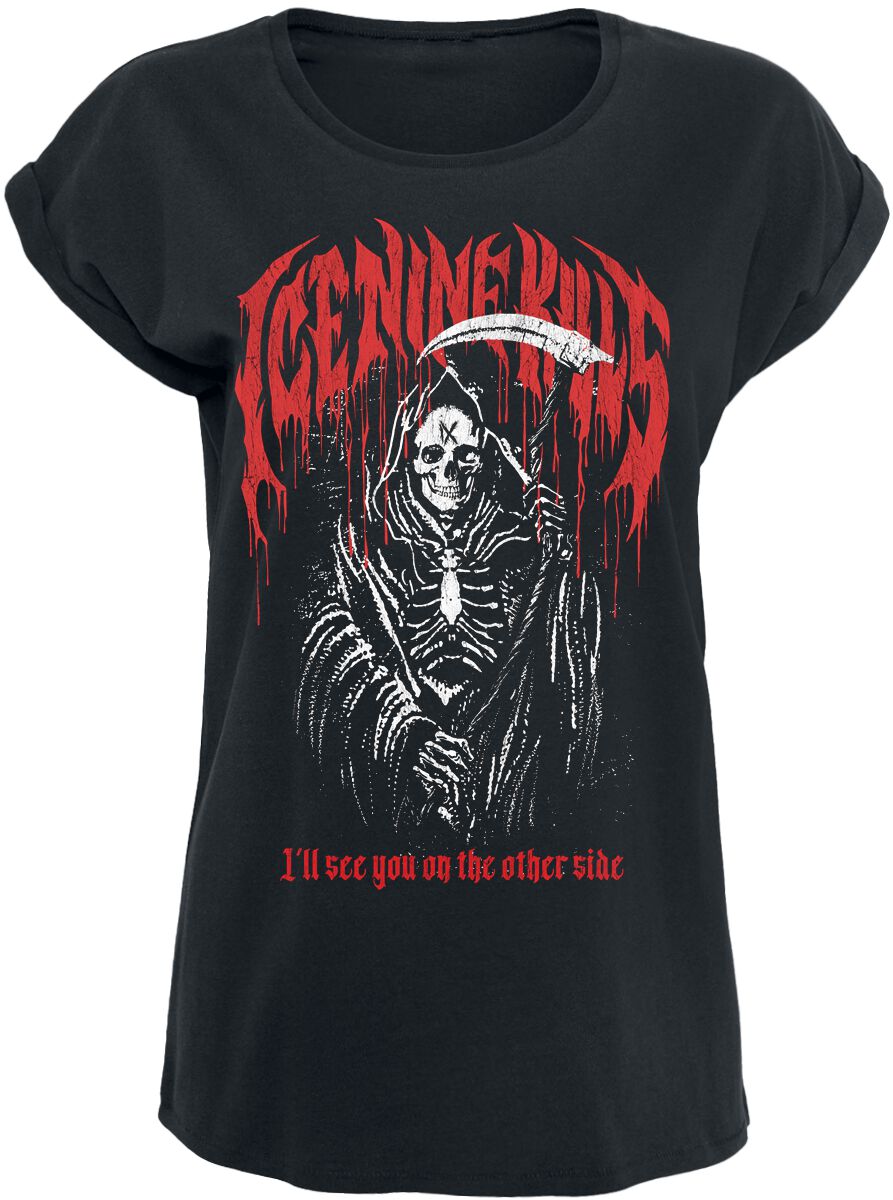 Ice Nine Kills T-Shirt - Other Side - S bis XXL - für Damen - Größe L - schwarz  - Lizenziertes Merchandise!