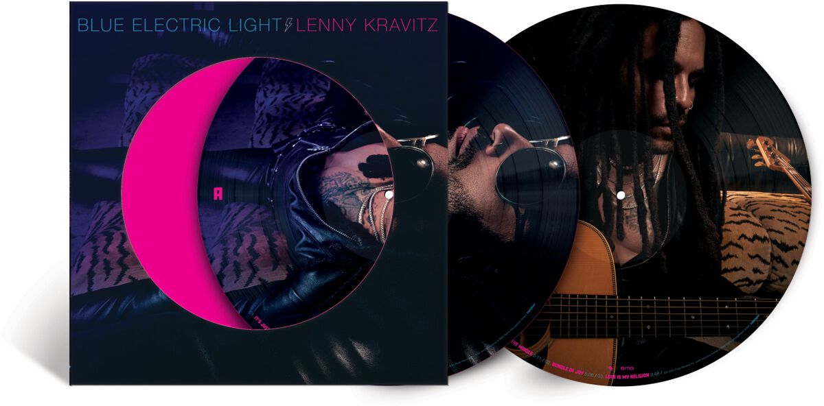 Blue electric light von Lenny Kravitz - 2-LP (Limited Edition, Picture, Standard)