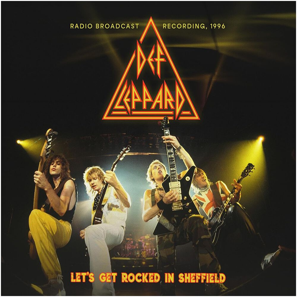 Levně Def Leppard Lets Get Rocked In Sheffield, 1996 / FM Broadcast CD standard