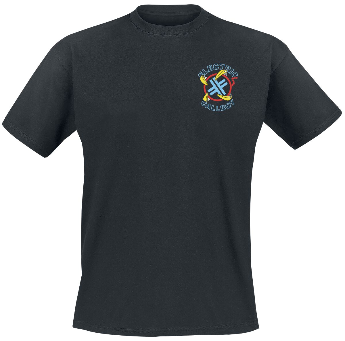 Electric Callboy T-Shirt - Let`s Play - S bis 3XL - für Männer - Größe XL - schwarz  - Lizenziertes Merchandise!