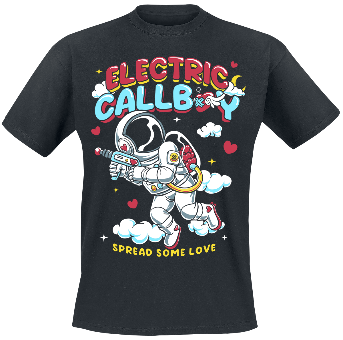 Electric Callboy - Spread Some Love - T-Shirt - schwarz - EMP Exklusiv!