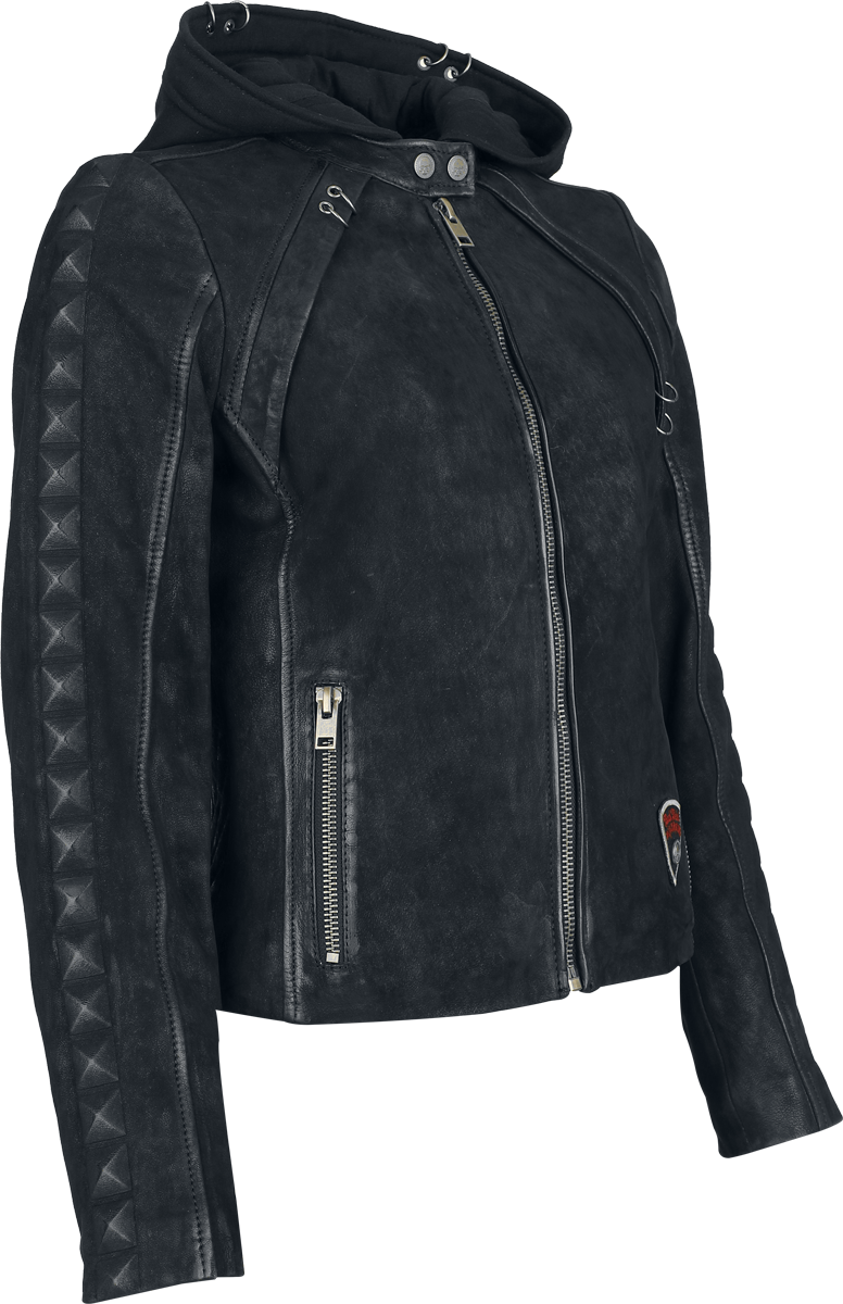 Thumbnail - Rock Rebel by EMP Lederjacke schwarz in XL