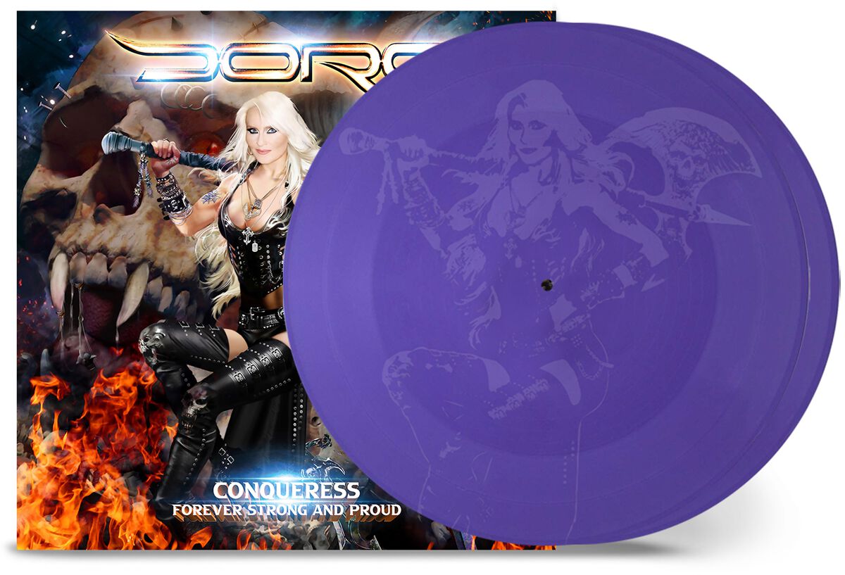 Conqueress - Forever Strong And Proud von Doro - 2-LP (Coloured, Gatefold, Limited Edition)
