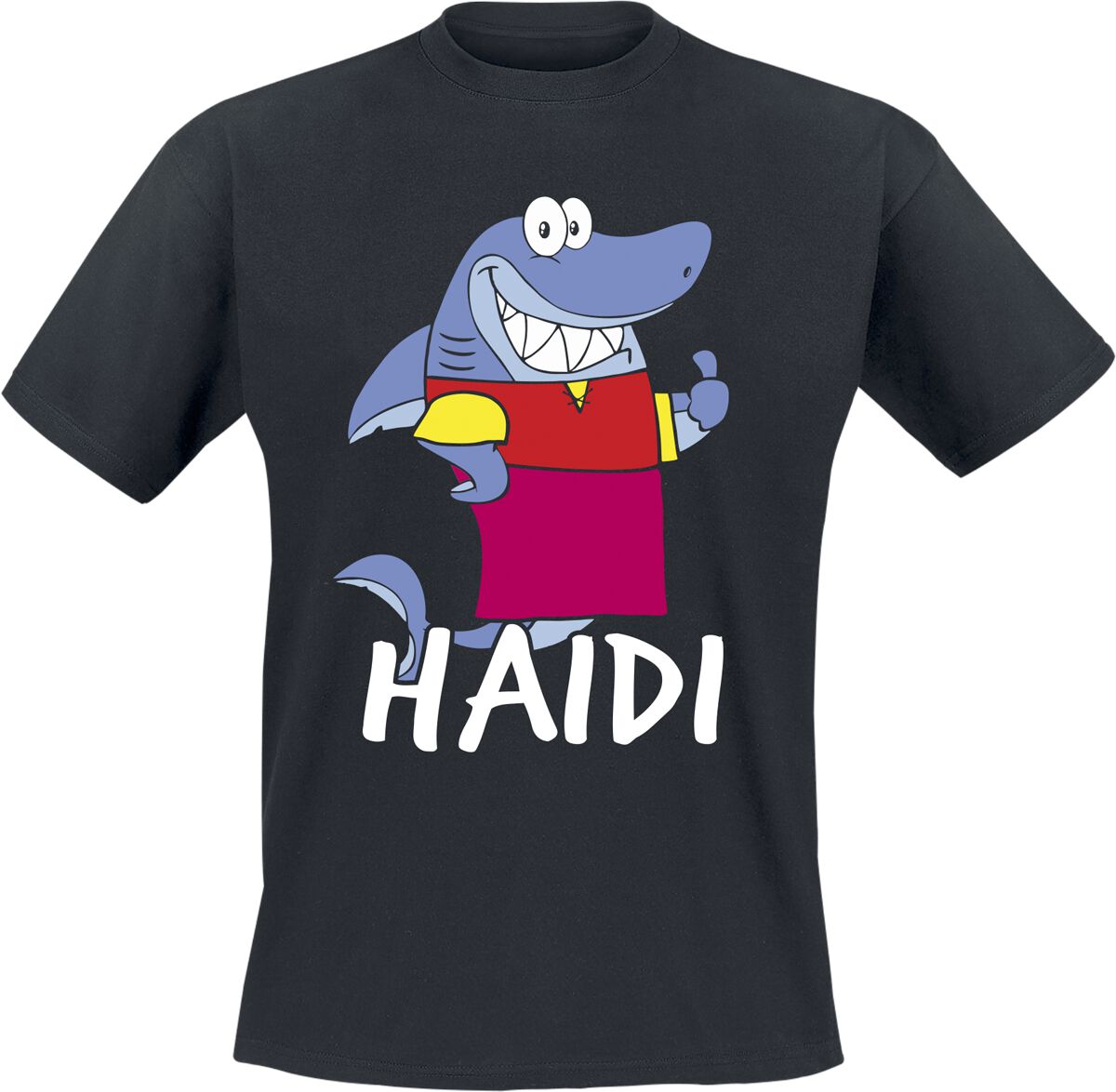 Tierisch T-Shirt – Haidi – M bis XXL – für Männer – Größe XL – schwarz Tierisch T-Shirt – Haidi – M bis XXL – für Männer – Größe XL – schwarz
