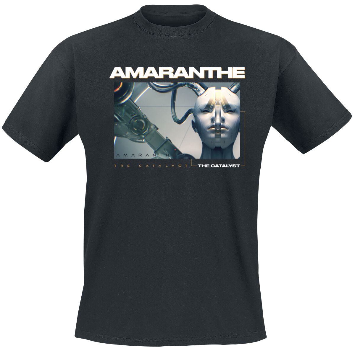 Levně Amaranthe The Catalyst Cut Tričko černá