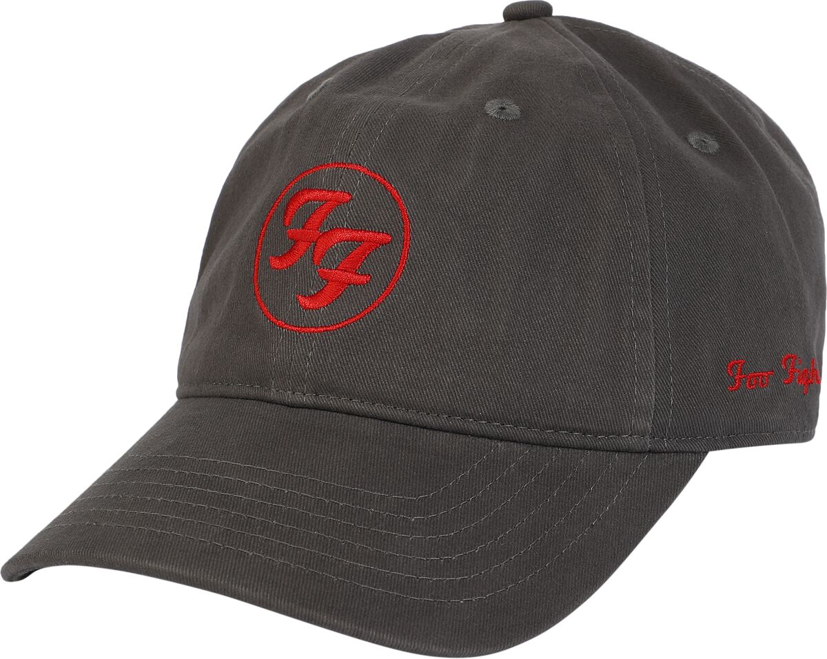 Foo Fighters Cap - Amplified Collection - Foo Fighters - charcoal  - Lizenziertes Merchandise!