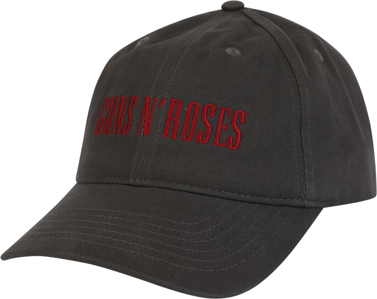 Guns N` Roses Cap - Amplified Collection - Guns N` Roses - charcoal  - Lizenziertes Merchandise!