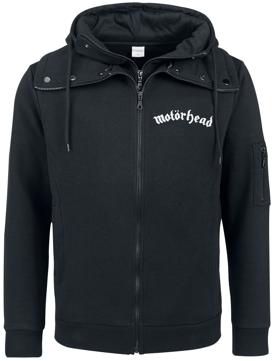 Motörhead Kapuzenjacke - England - M bis XXL - für Männer - Größe L - schwarz  - EMP exklusives Merchandise!