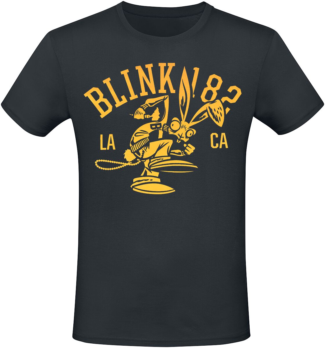 Blink-182 T-Shirt - Mascot - S bis 3XL - für Männer - Größe M - schwarz  - Lizenziertes Merchandise!