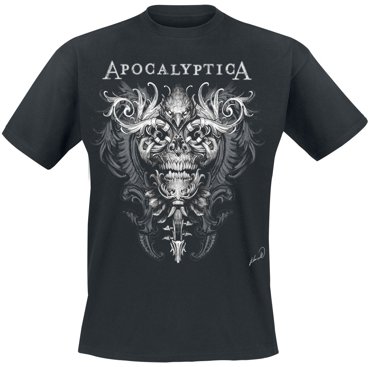 Apocalyptica Mayhem T-Shirt schwarz in 4XL