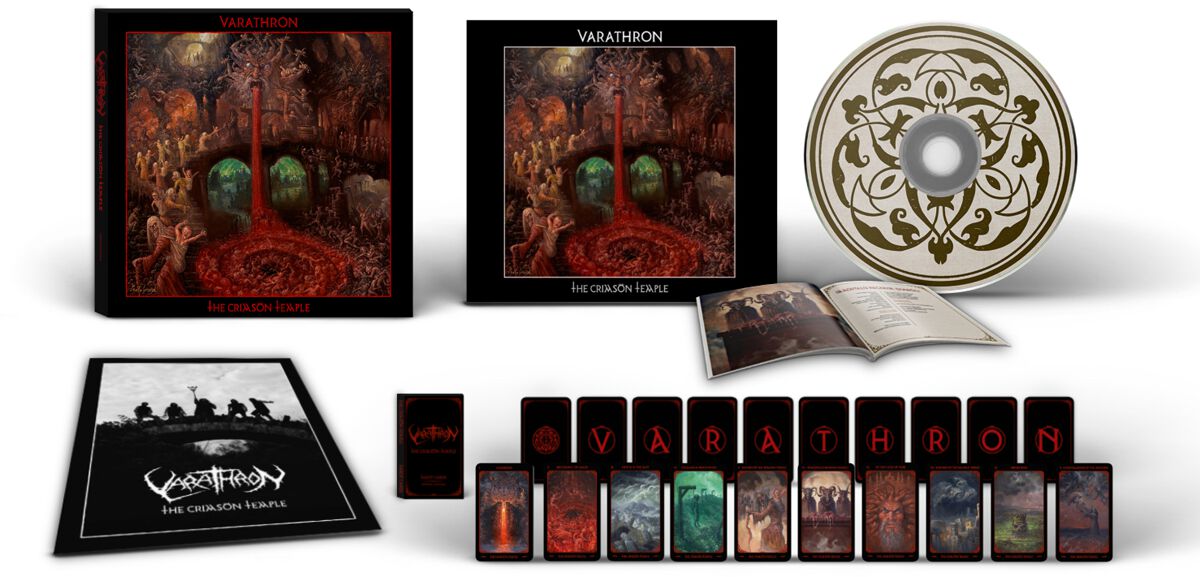 The Crimson Temple von Varathron - CD (Boxset, Digipak)