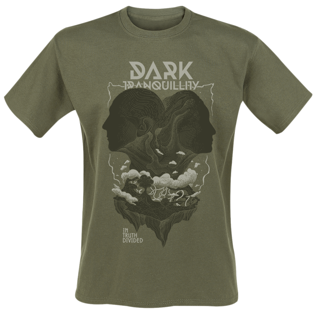 Dark Tranquillity - The Truth Divided - T-Shirt - oliv - EMP Exklusiv!