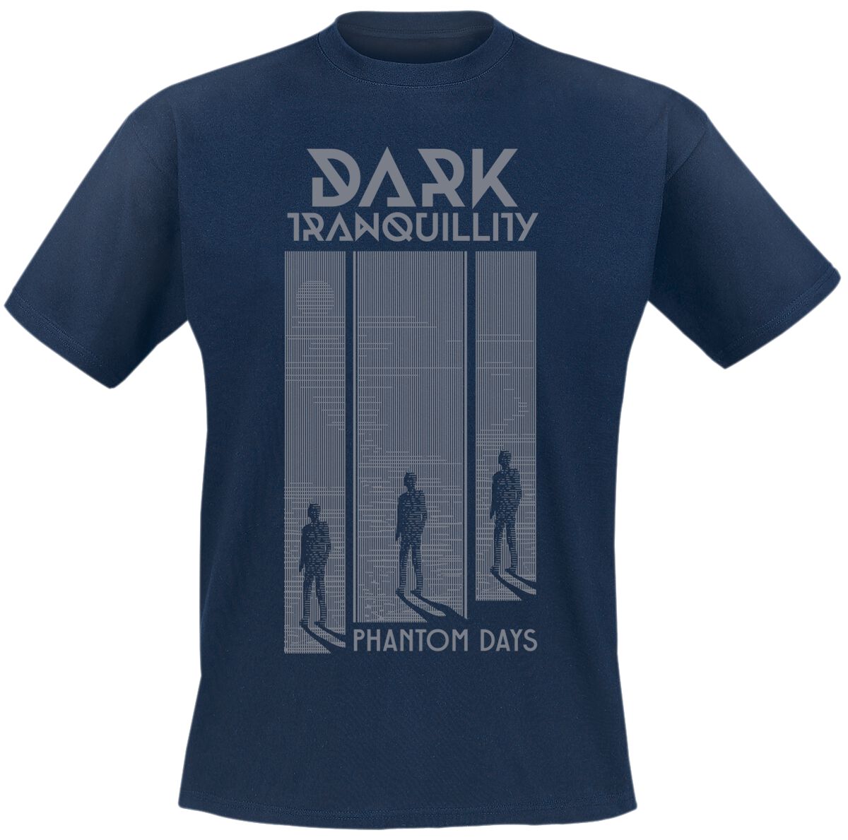 Dark Tranquillity Phantom Days Monochrom T-Shirt navy in XL