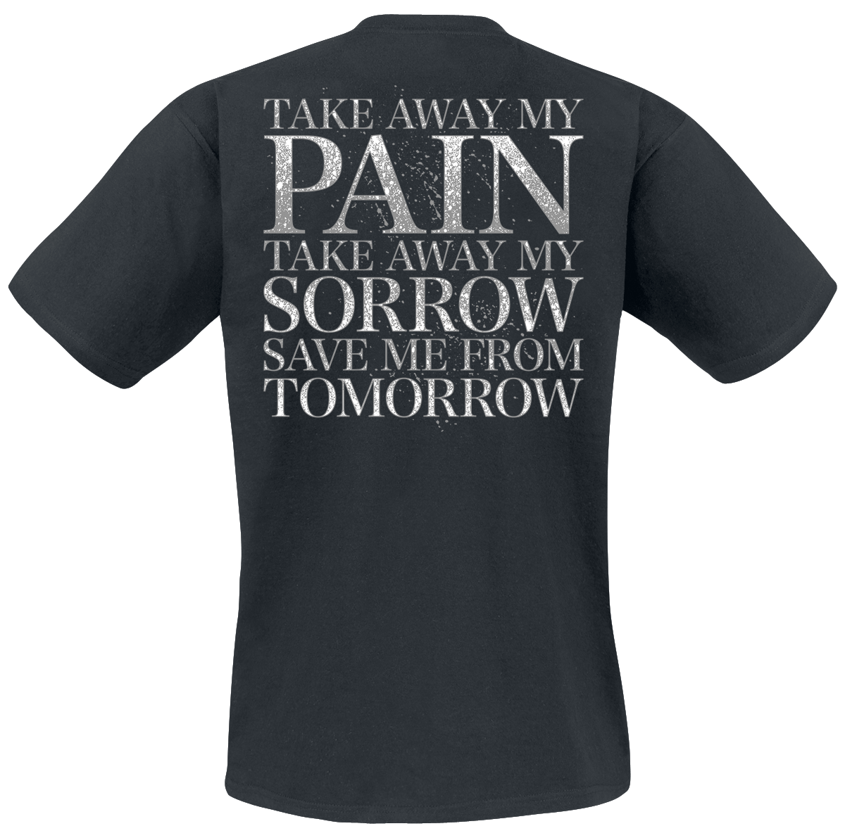 In Flames T-Shirt - Take My Pain Away - S - für Männer - Größe S - schwarz  - Lizenziertes Merchandise!