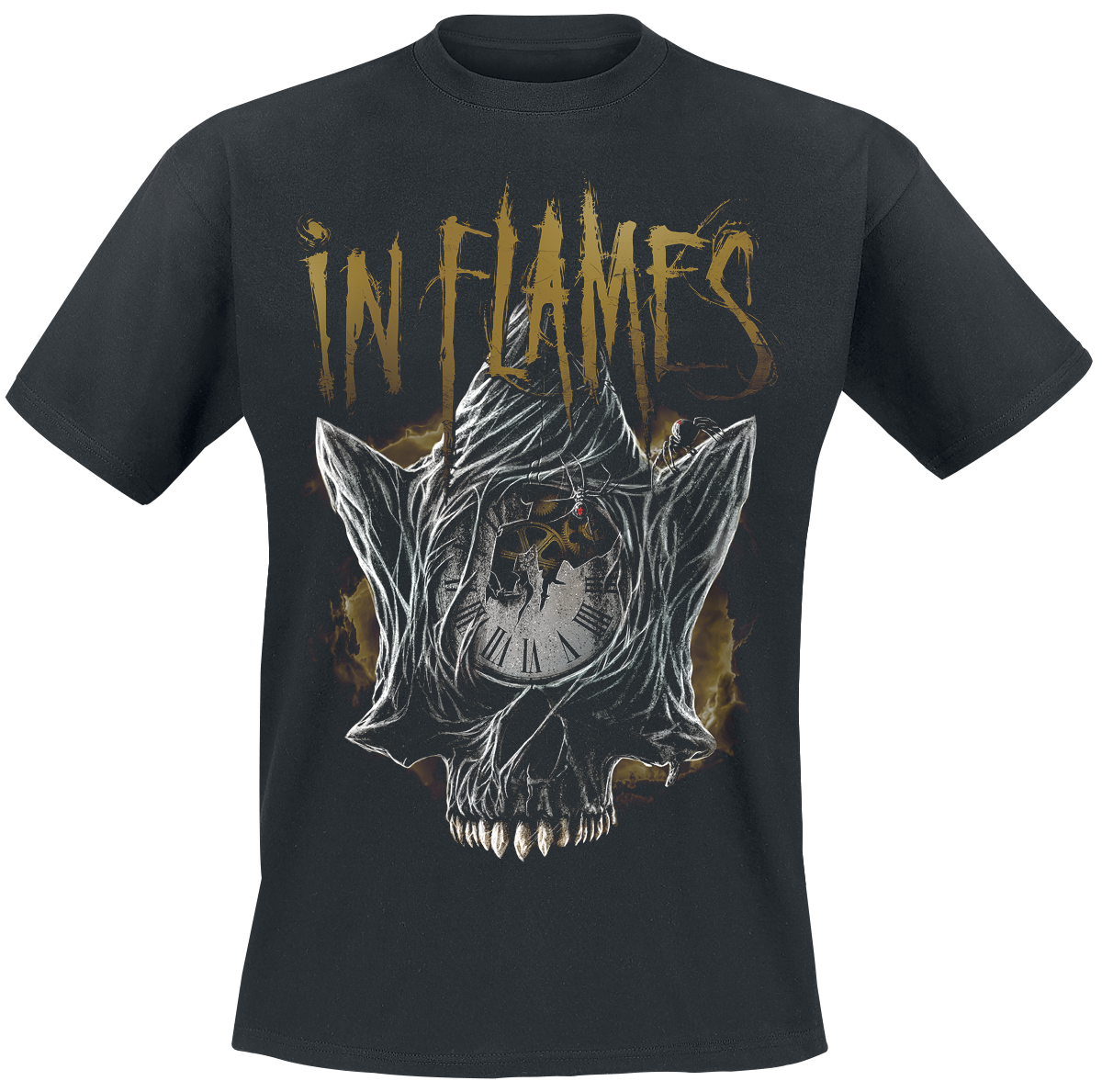 In Flames - Foregone Skull - T-Shirt - schwarz