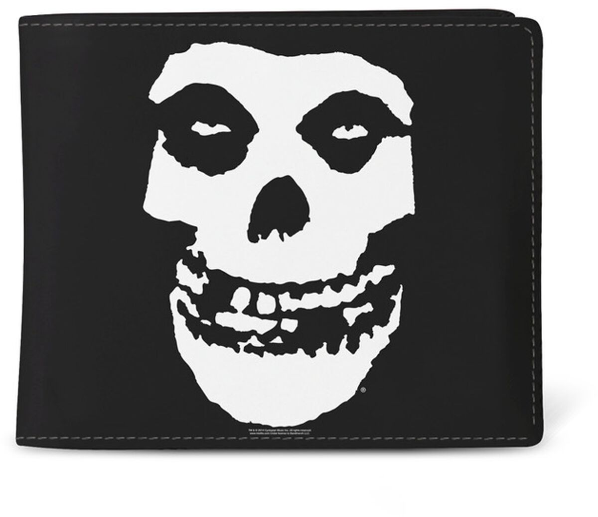 Misfits Geldbörse – Fiend – für Männer – schwarz  – Lizenziertes Merchandise!