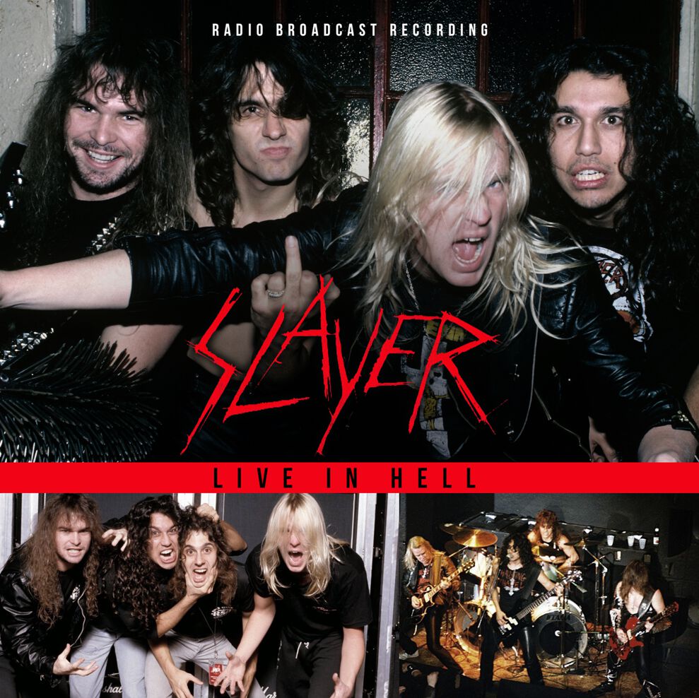 Slayer Live in hell 1985 / Radio Broadcast CD multicolor