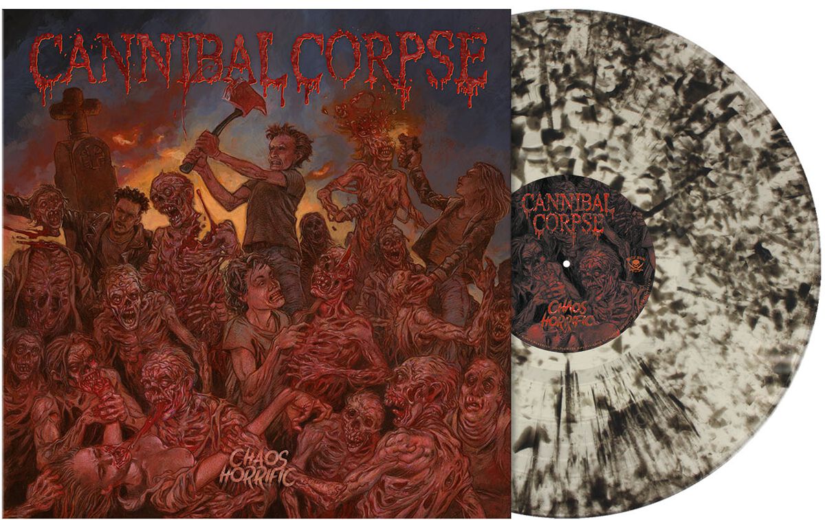 Chaos horrific von Cannibal Corpse - LP (Coloured, Gatefold, Limited Edition)