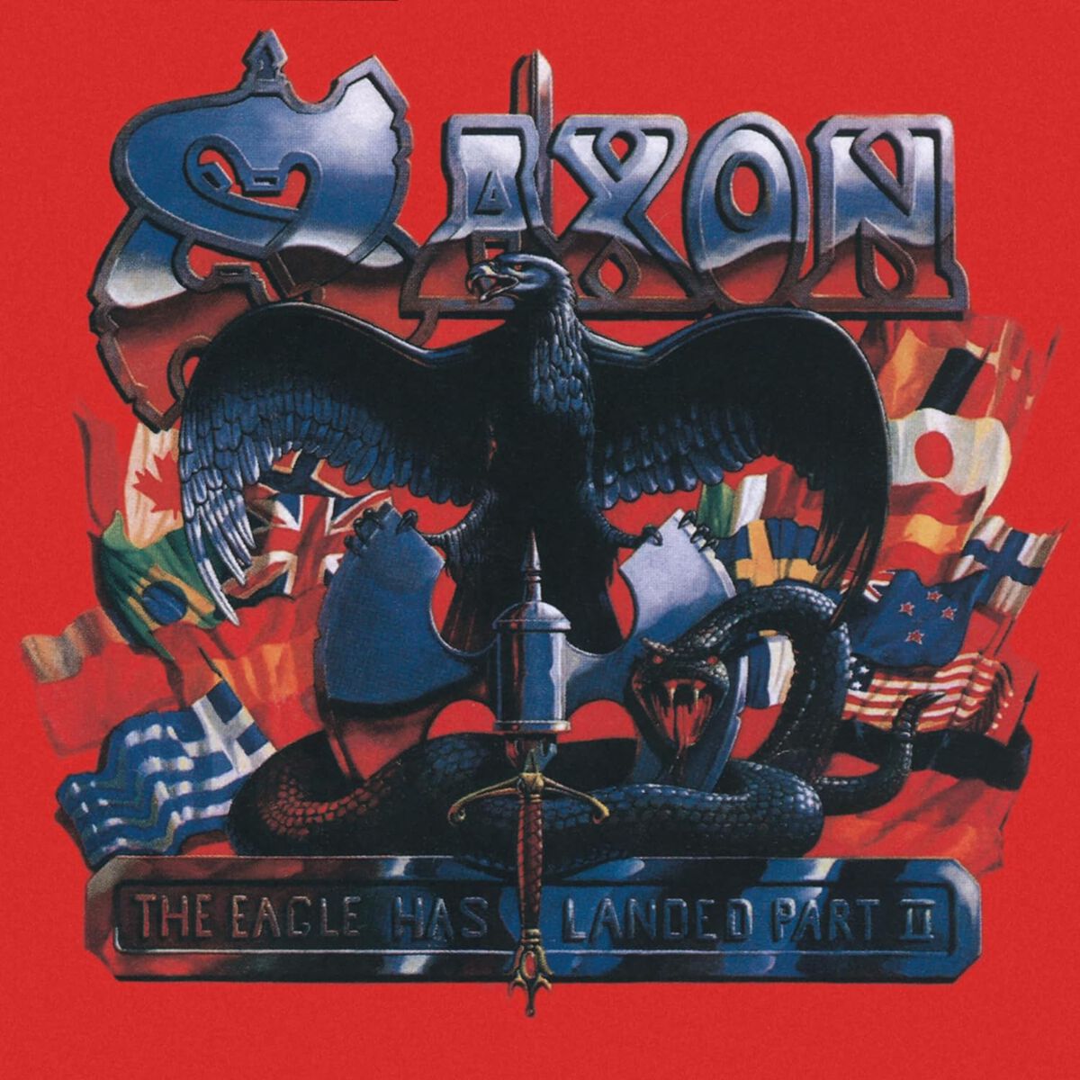 Levně Saxon The eagle has landed Pt.II (Live in Germany, Dez.95) 2-CD standard