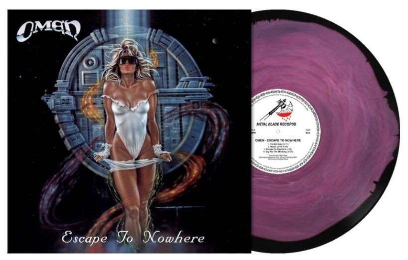 Escape to nowhere von Omen - LP (Coloured, Limited Edition, Re-Release, Standard)