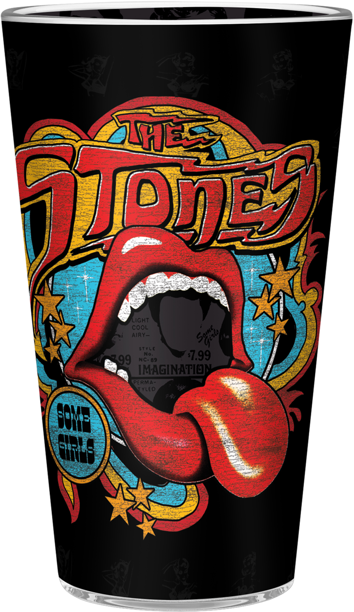 The Rolling Stones  Drinking Glass - Some Girls - Tasse Mit Thermoeffekt - multicolour